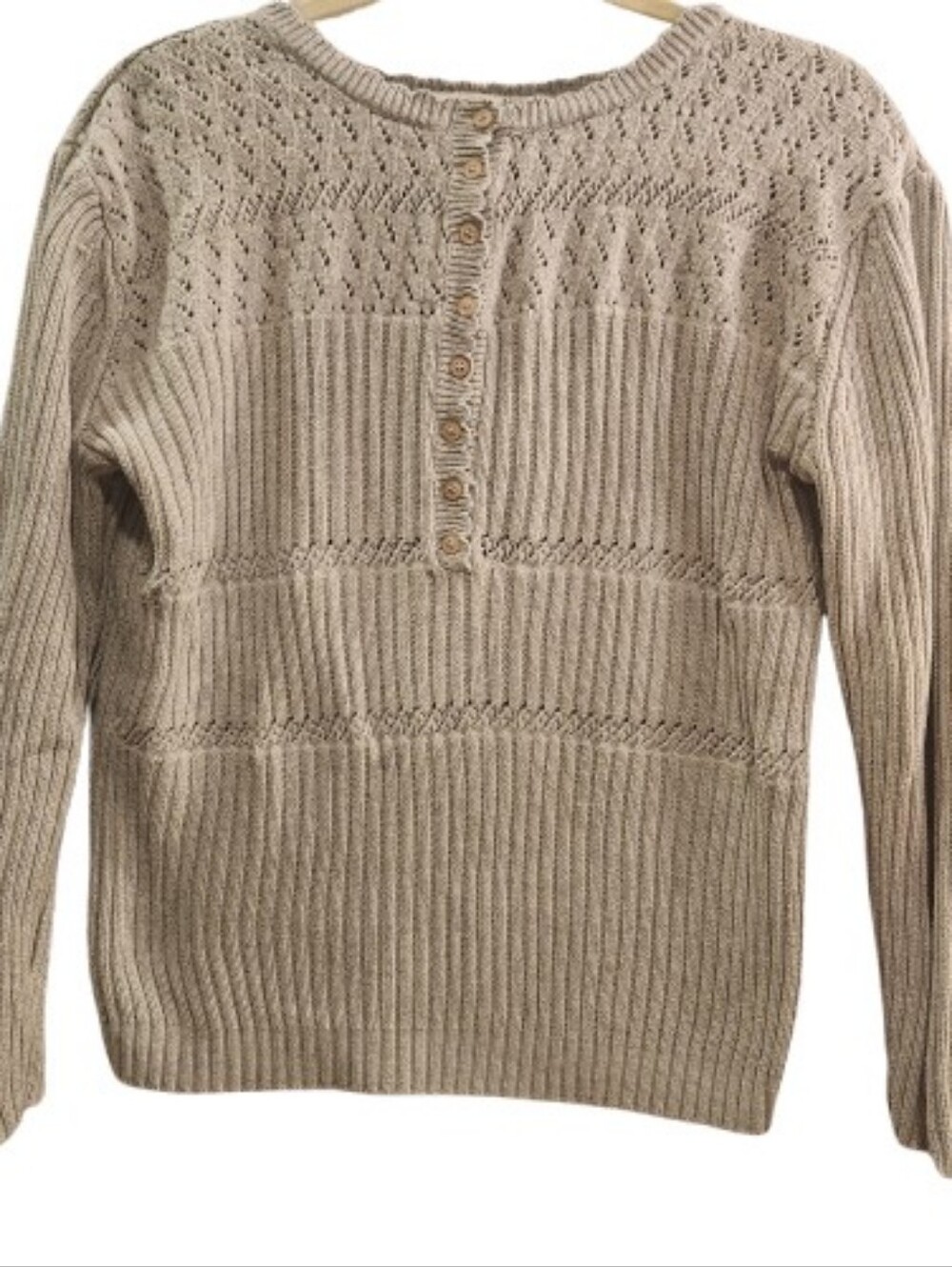 Duck Head Light Blue Cottage Knit Sweater Size Large
